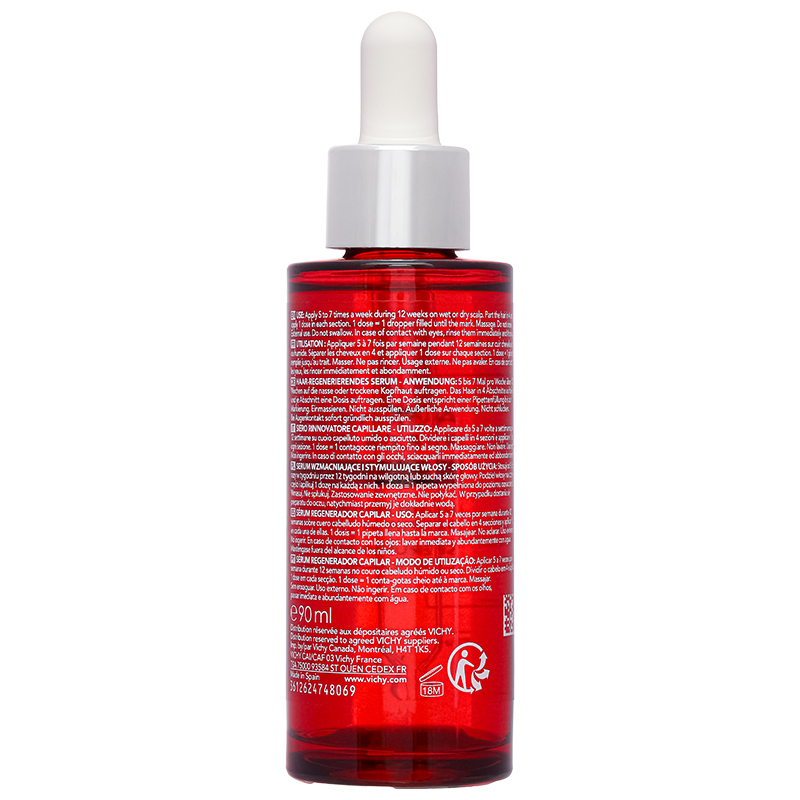 Serum dưỡng tóc Vichy Dercos Technique giảm gãy rụng, kích thích mọc tóc chai 90ml - 9